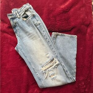 PacSun Light Blue Distressed boyfriend Jeans